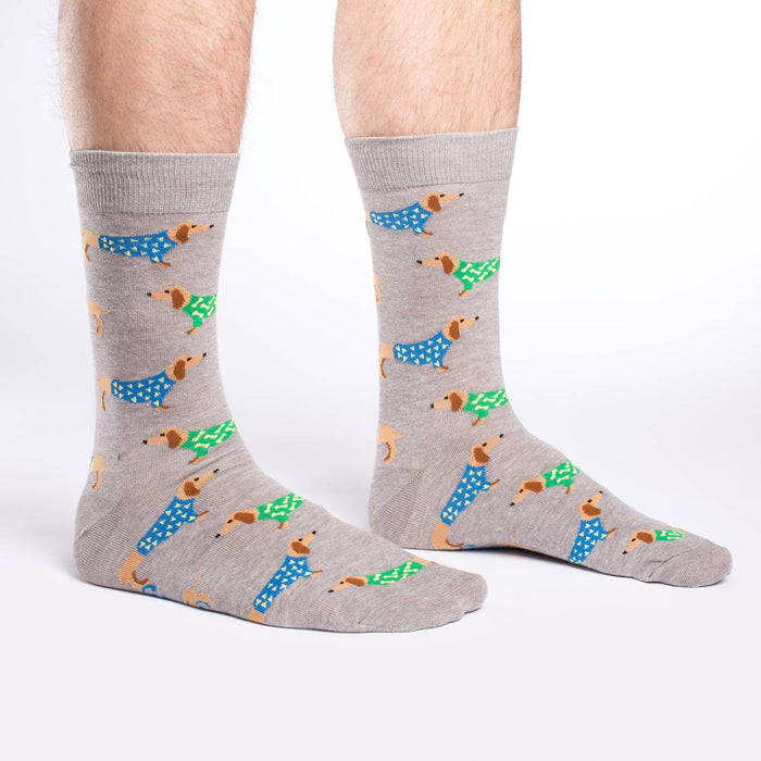 Men's Big & Tall Wiener Dogs Socks
