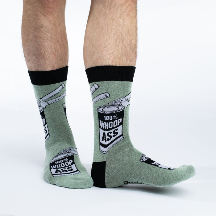 Men's Big & Tall A Can of Whoopass Socks