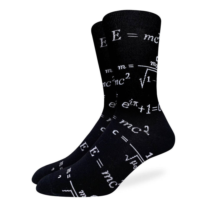 Men's Big & Tall Math Equations Socks