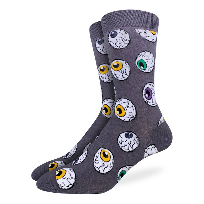 Men's Big & Tall Eyeballs Halloween Socks