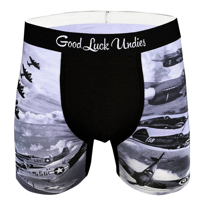 Men's Vintage Fighter Planes Underwear
